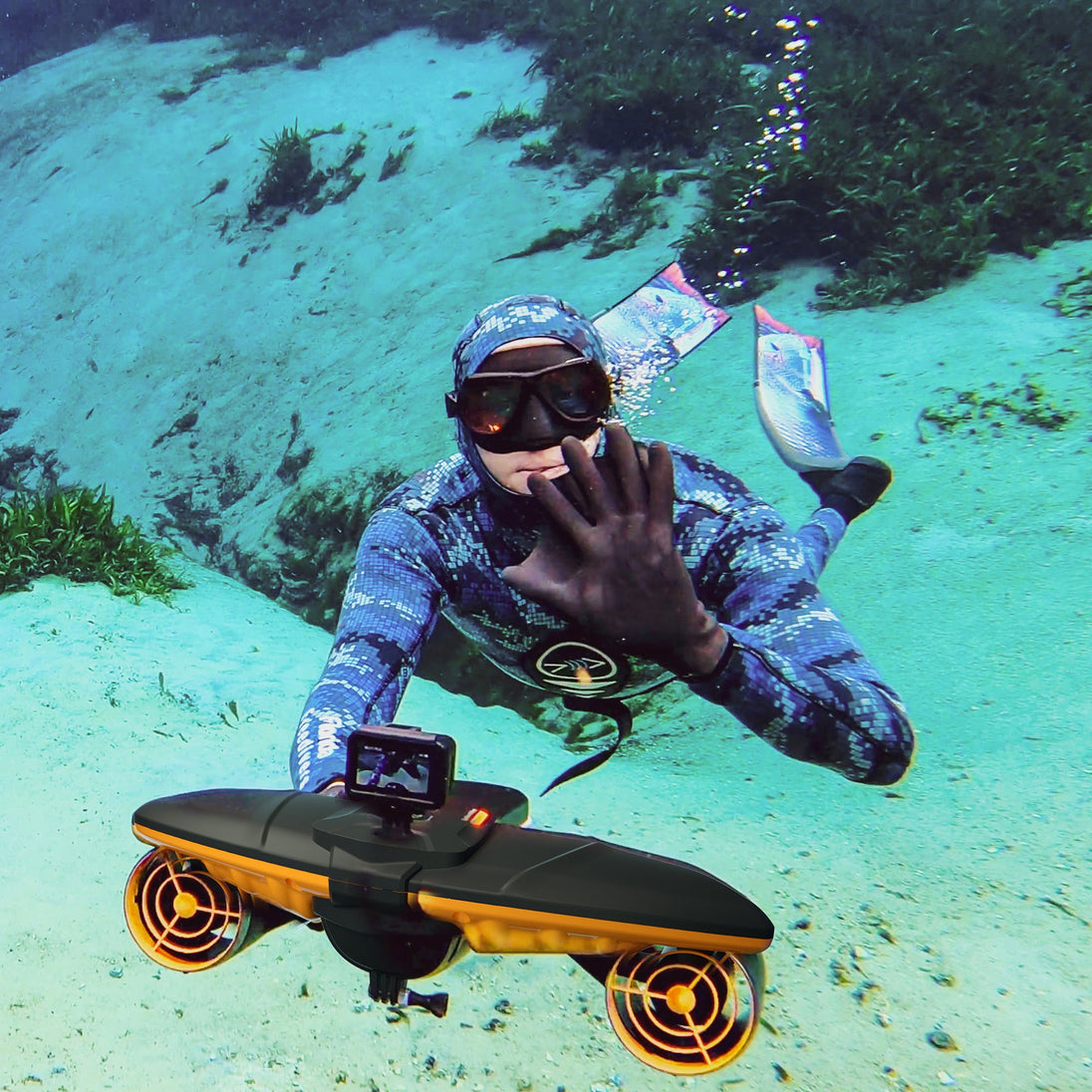 Sublue Navbow+ Underwater Scooter - Rugged Venture
