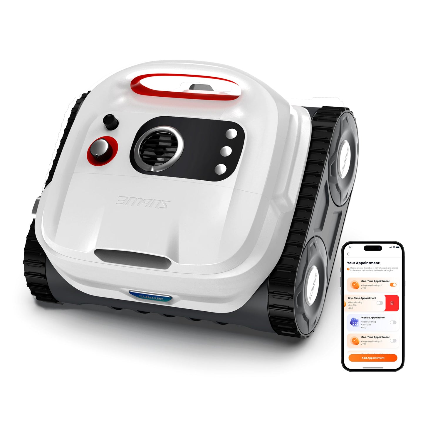 Sublue BN Pro Robotic Pool Cleaner - Rugged Venture