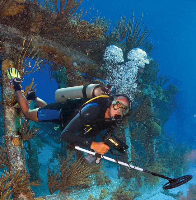 Fisher 1280X Aquanaut Underwater Metal Detector - Rugged Venture