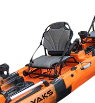 ReelYaks Modular Kayak Middle Expansion Section to go from Solo to Tandem - Rugged Venture