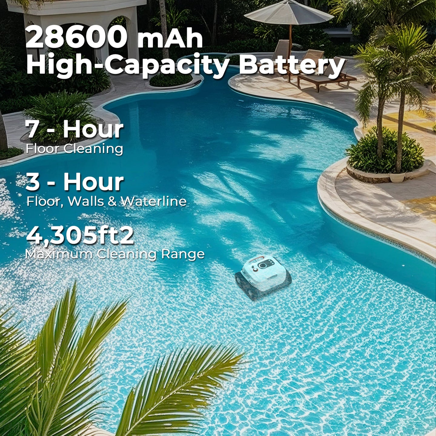 Sublue BN Pro Robotic Pool Cleaner - Rugged Venture