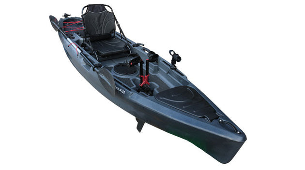 ReelYaks Rubicon Fin Pedal Drive Fishing Kayak 11' | 501lbs capacity | oceans lakes rivers - Rugged Venture
