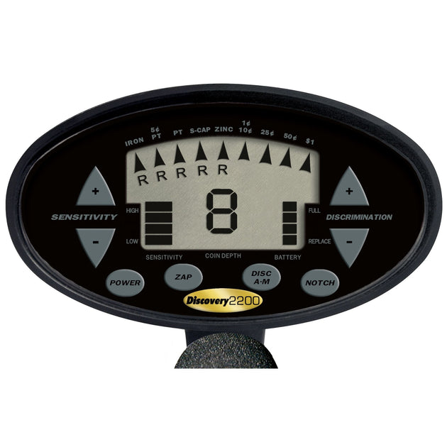 Bounty Hunter Discovery 2200 Metal Detector - Rugged Venture