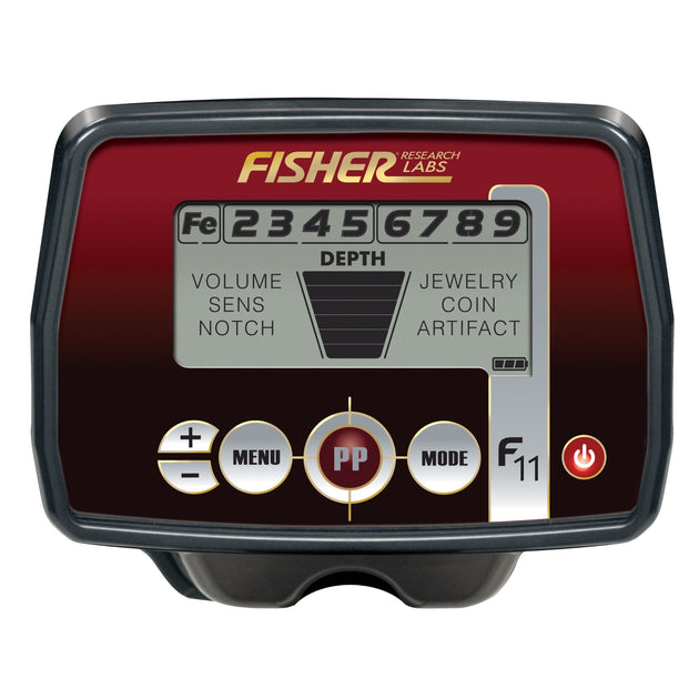 Fisher F11 Metal Detector - Rugged Venture