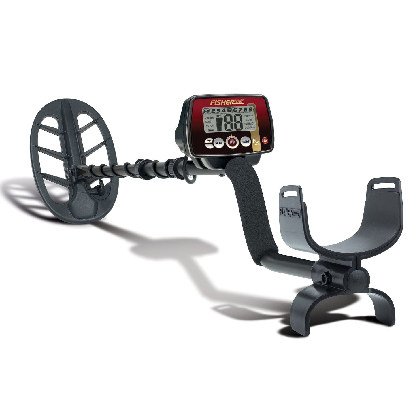 Fisher F22 Weatherproof Metal Detector - Rugged Venture