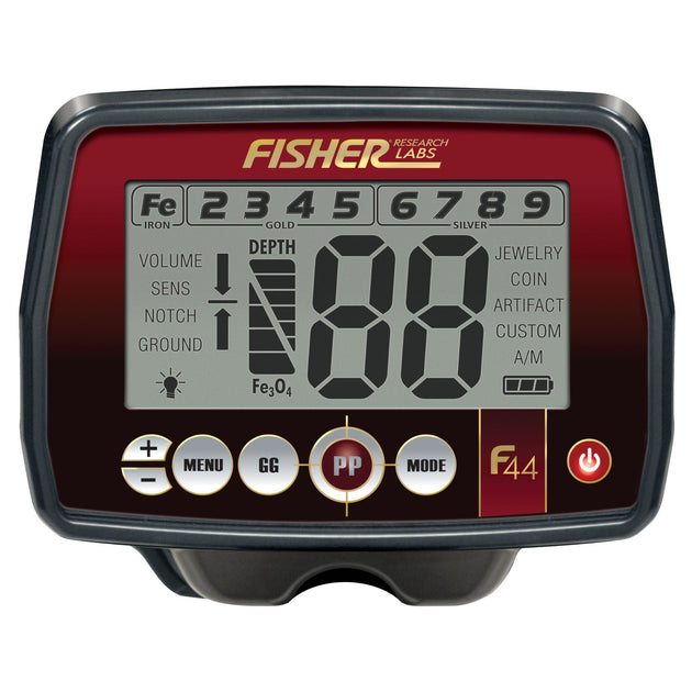 Fisher F44 Weatherproof Metal Detector - Rugged Venture