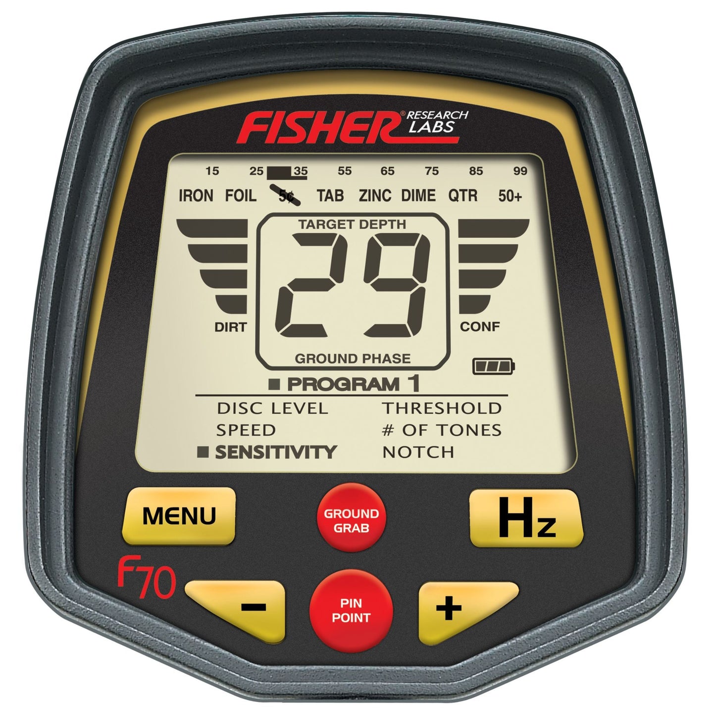 Fisher F70 Metal Detector - Rugged Venture