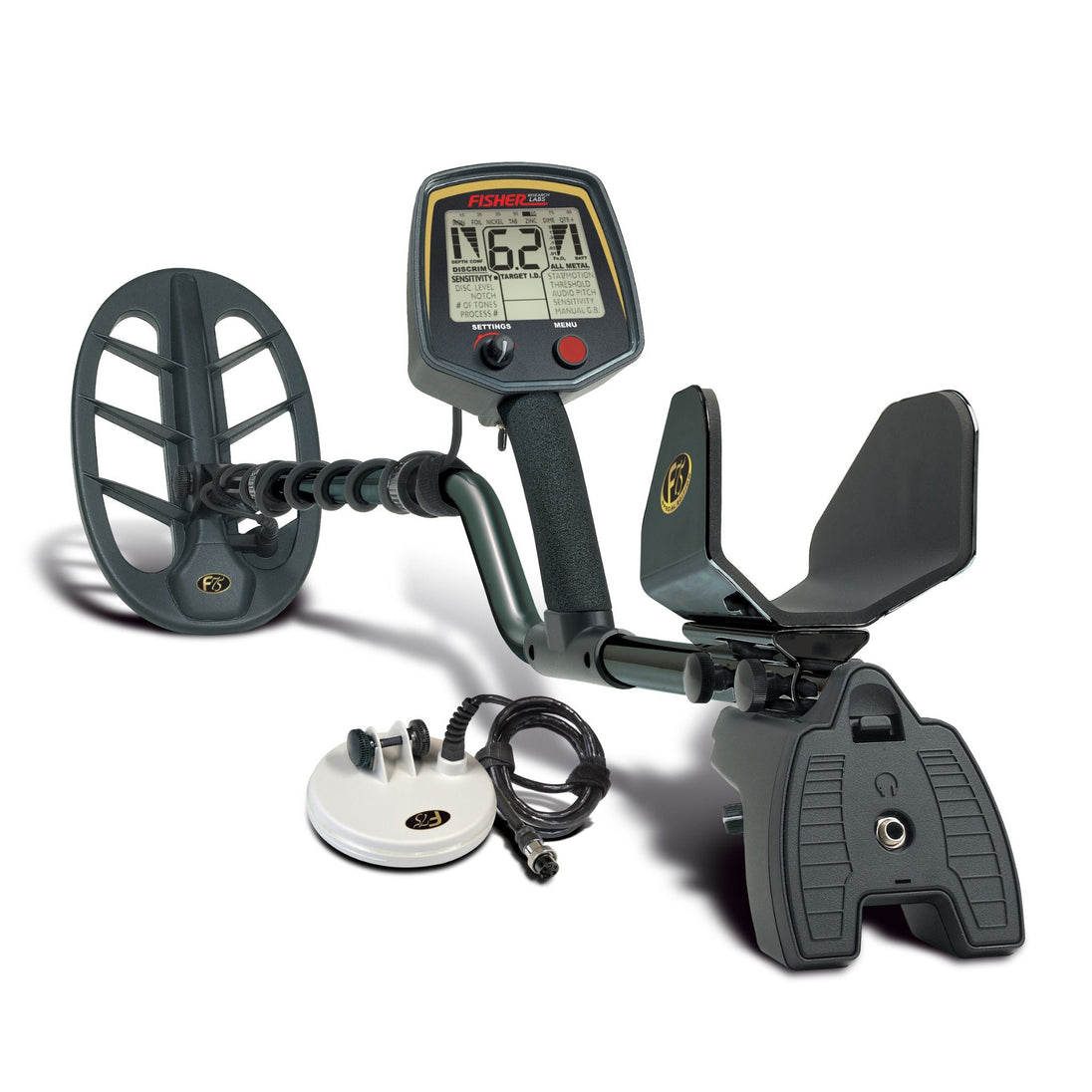 Fisher F75 Metal Detector - Rugged Venture