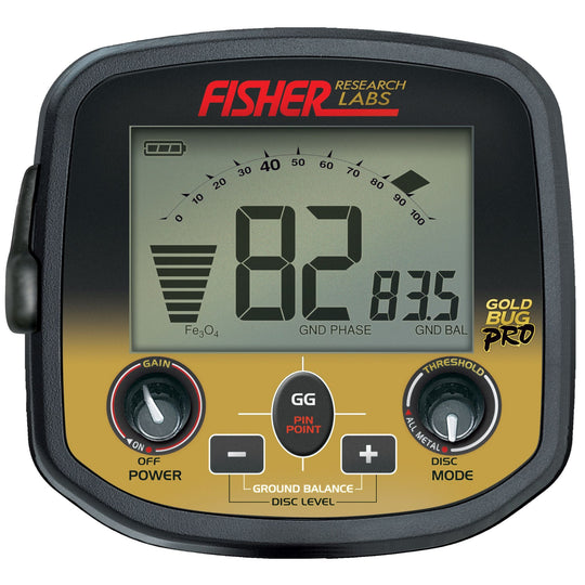 Fisher Goldbug Pro Metal Detector - Rugged Venture