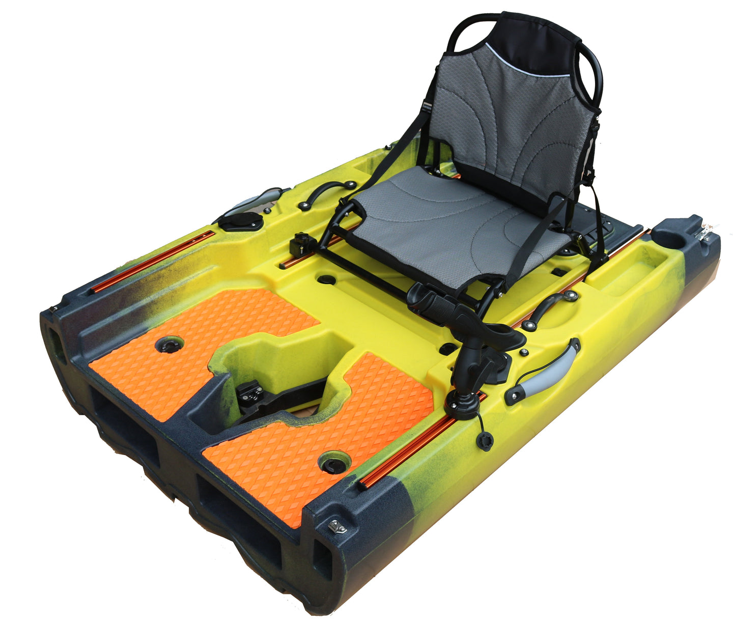 ReelYaks Modular Kayak Middle Expansion Section to go from Solo to Tandem - Rugged Venture