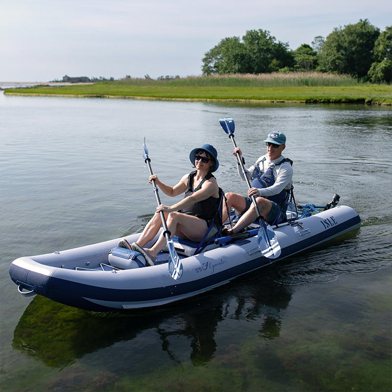 ISLE/Bixpy K-1 Outboard Kit - Power Pole Adapter + Steering Bundle - Rugged Venture