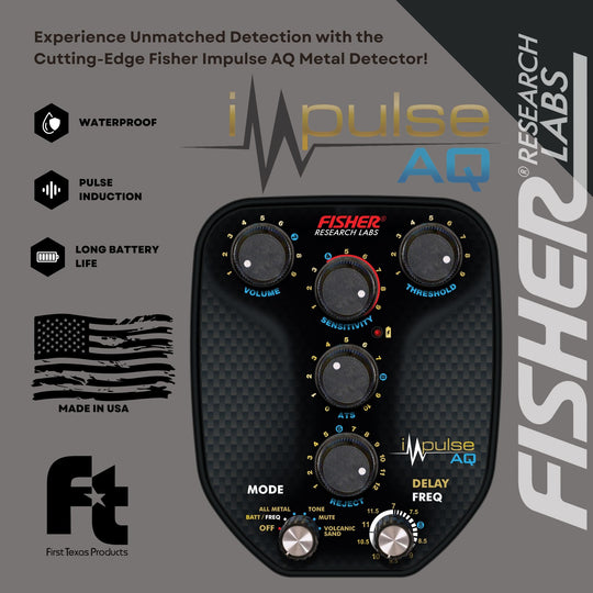 Fisher Impulse AQ Limited Metal Detector - Rugged Venture