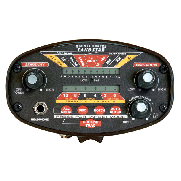 Bounty Hunter Land Star Metal Detector - Rugged Venture