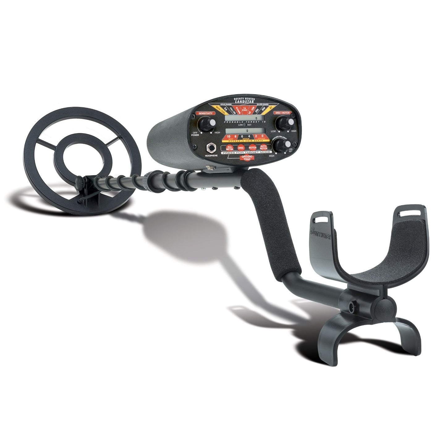 Bounty Hunter Land Star Metal Detector - Rugged Venture