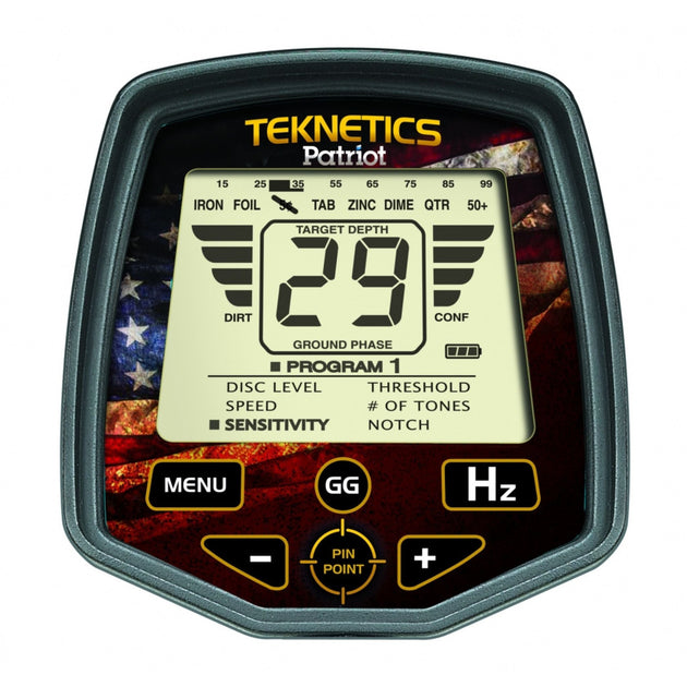 Teknetics Patriot Metal Detector - Rugged Venture