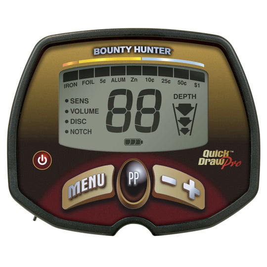 Bounty Hunter Quick Draw Pro Metal Detector - Rugged Venture