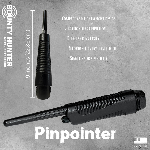 Bounty Hunter Pin Pointer Metal Detector - Rugged Venture