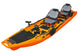 ReelYaks Rocket Propeller Drive Tandem & Solo Modular Fishing Kayak 13.8ft | Propeller Drive | 550lbs Capacity | 3 Piece - Rugged Venture