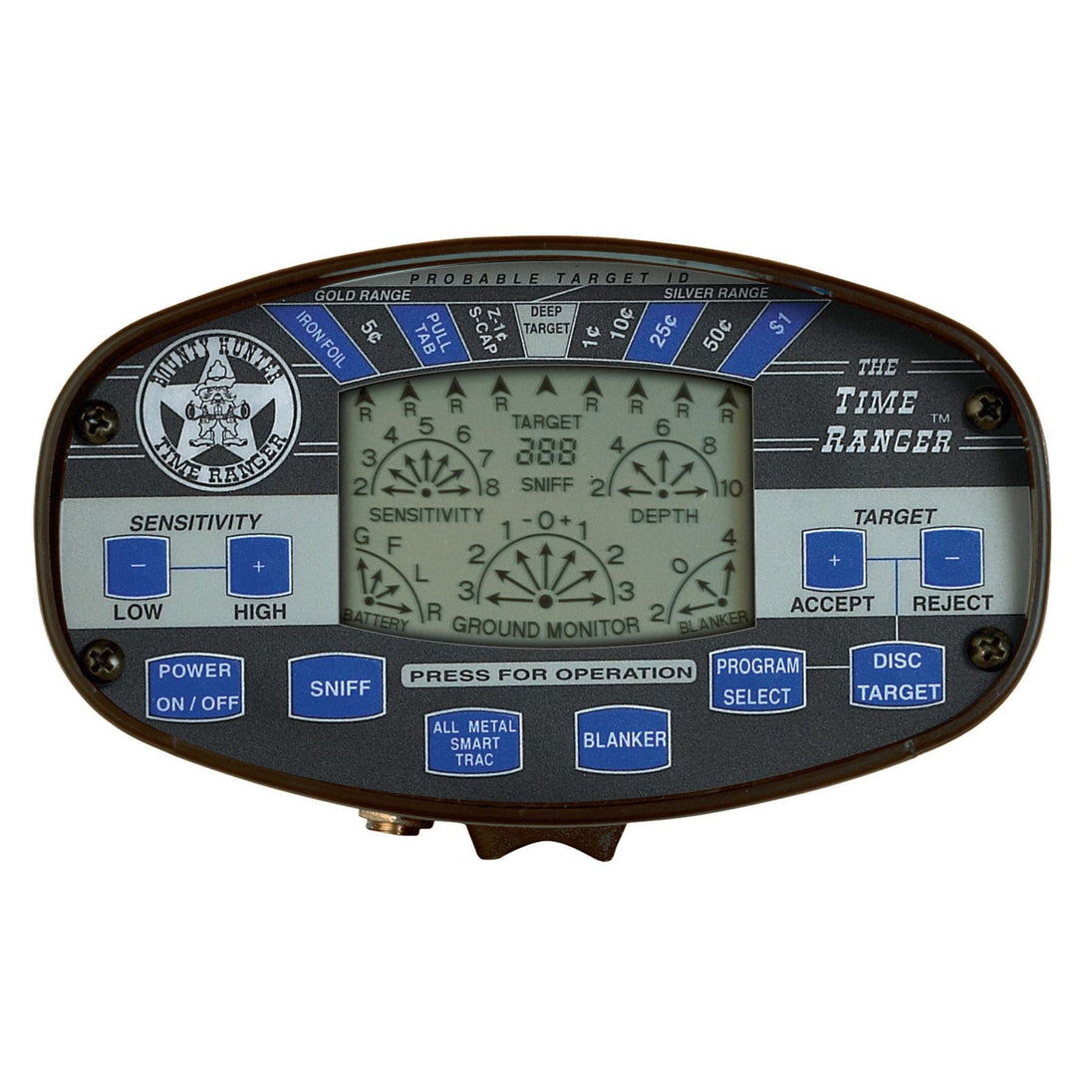 Bounty Hunter Time Ranger Metal Detector - Rugged Venture