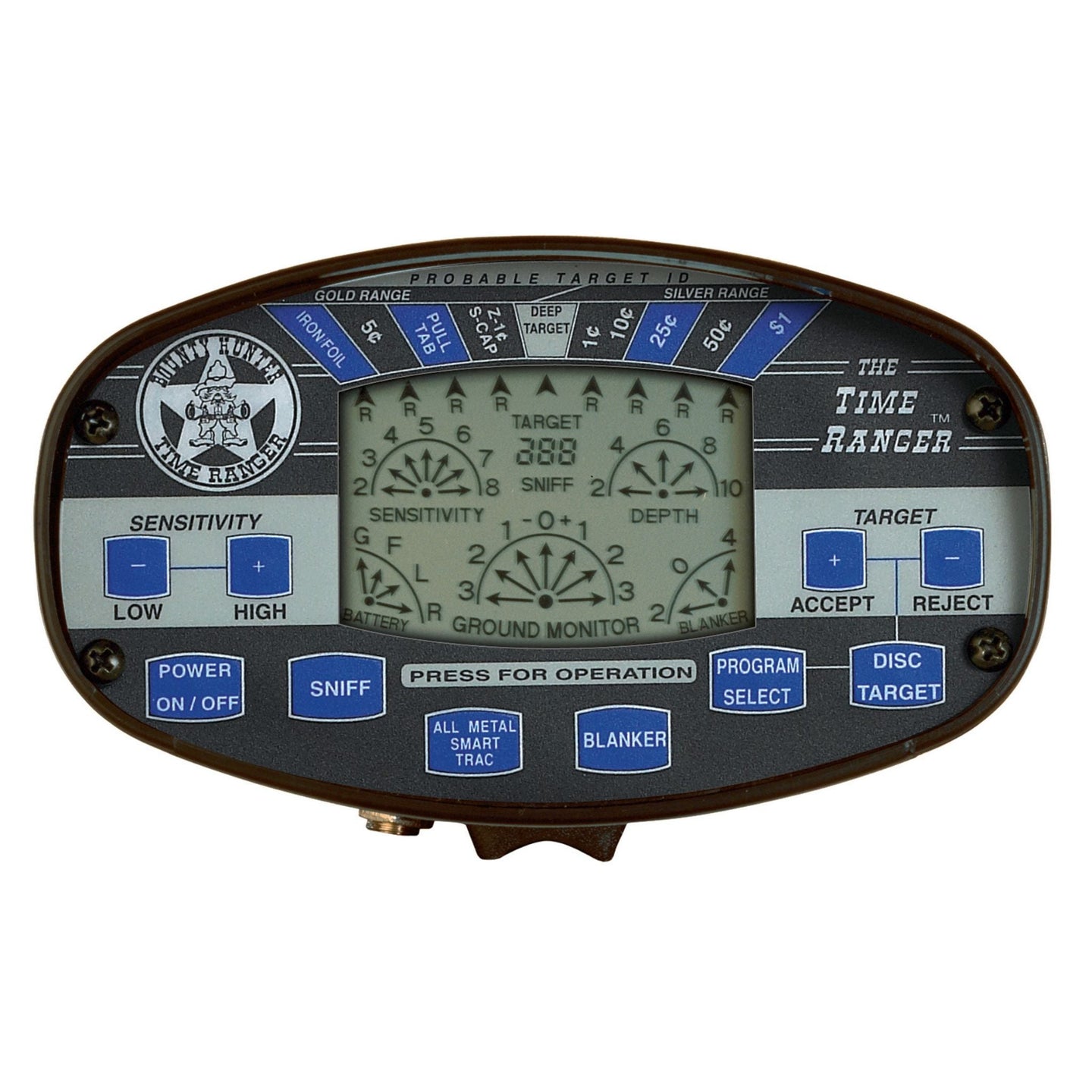 Bounty Hunter Time Ranger Metal Detector - Rugged Venture