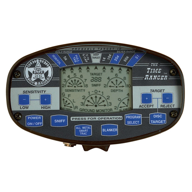 Bounty Hunter Time Ranger Metal Detector - Rugged Venture