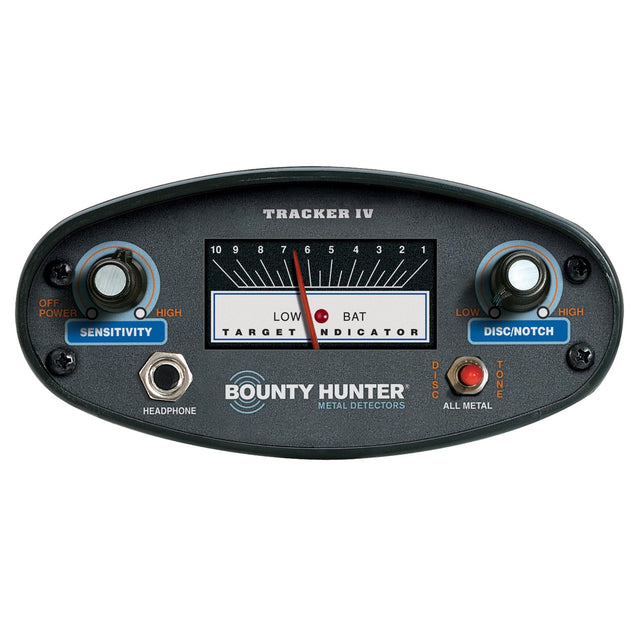 Bounty Hunter Tracker IV Metal Detector - Rugged Venture
