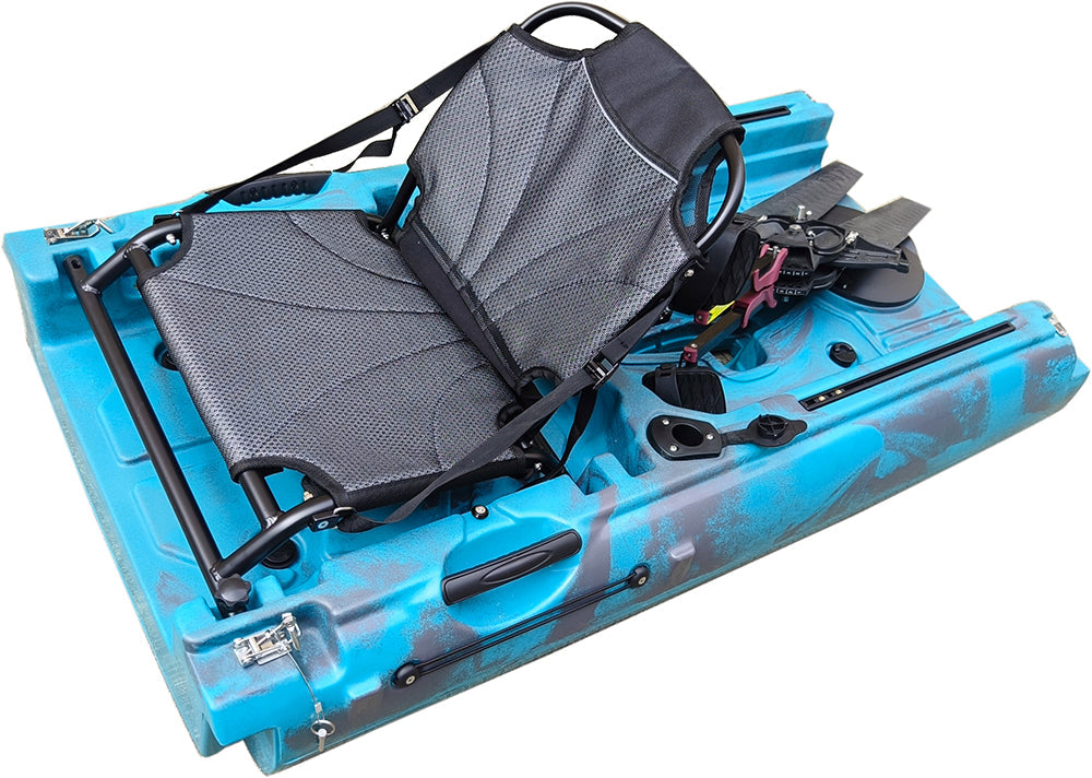 ReelYaks Modular Kayak Middle Expansion Section to go from Solo to Tandem - Rugged Venture