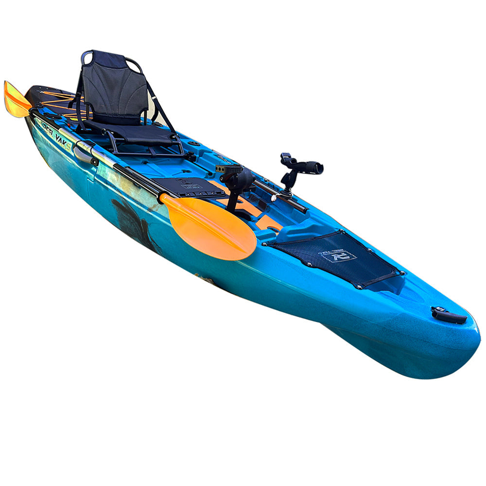 ReelYaks Rapido Modular Propeller Drive Pedal Fishing Kayak 10.8ft | 440lbs Capacity | 2 Piece - Rugged Venture