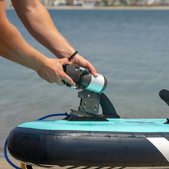 GILI/Bixpy K-1 Outboard Kit - Flip & Lock Fin Adapter Bundle - Rugged Venture