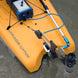 Hobie Lynx  Gudgeon with Universal Versa Rudder™ Adapter and Pole Steering - Rugged Venture