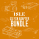 ISLE/Bixpy K-1 Outboard Kit - US Fin Adapter Bundle - Rugged Venture