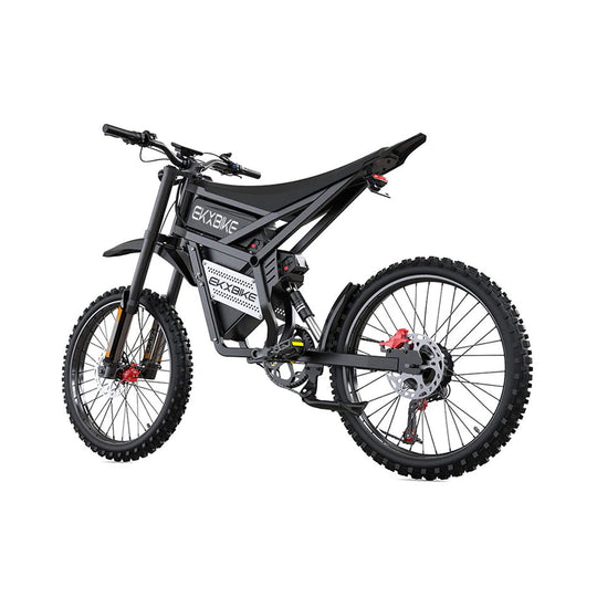 EKX E6 3000W 52V/40AH Premium Electric Carbon Steel Off-Road Mountain Dirt Bike (SAK18315) - Rugged Venture