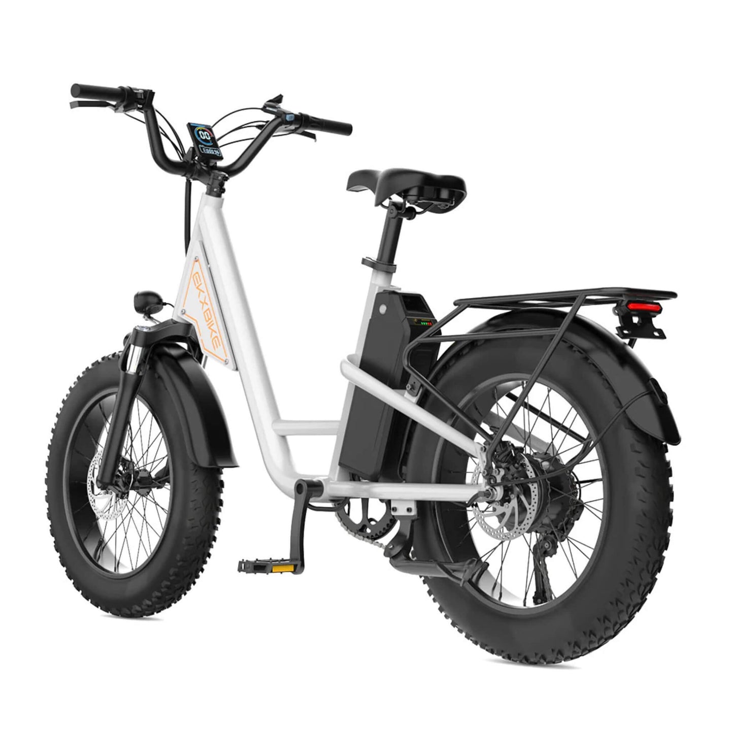EKX L1 1000W 48V/15.6AH Electric Mountain Fat Tire Bike, 20" (SAK27491) - Rugged Venture