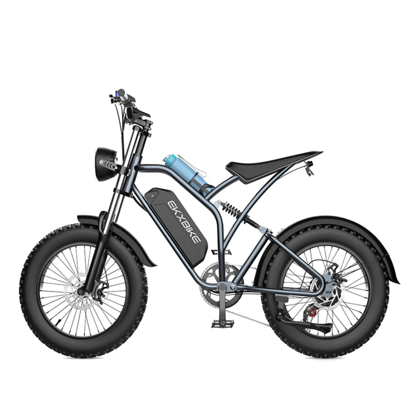 EKX T1 1000W 48V/20AH Electric Mountain Electric Bike, 20" (SAK58340) - Rugged Venture