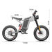 EKX X21 2000W 48V/35AH Premium Electric Off-Road Mountain Dirt Bike (SAK92745) - Rugged Venture