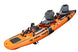 ReelYaks Rogue Tandem or Solo Modular Propeller Drive Pedal Fishing Kayak 14.3ft | 550lbs Capacity | 3 Piece - Rugged Venture