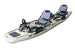 ReelYaks Rogue Tandem or Solo Modular Propeller Drive Pedal Fishing Kayak 14.3ft | 550lbs Capacity | 3 Piece - Rugged Venture