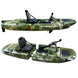 ReelYaks Raider Modular Propeller Drive Pedal Fishing Kayak 9.5ft | 380lbs Capacity | 2 Piece - Rugged Venture