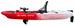 ReelYaks Raider Modular Propeller Drive Pedal Fishing Kayak 9.5ft | 380lbs Capacity | 2 Piece - Rugged Venture