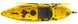 ReelYaks Raptor Modular Fin Drive Pedal Fishing Kayak 9.5ft | 380lbs Capacity | 2 Piece - Rugged Venture